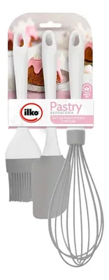 Set Utensilios Repostería Silicona 3 Piezas