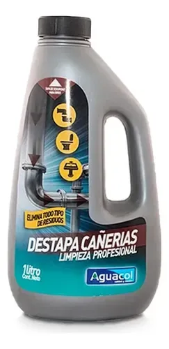 Destapa Cañerías Líquido Profesional 1 Litro