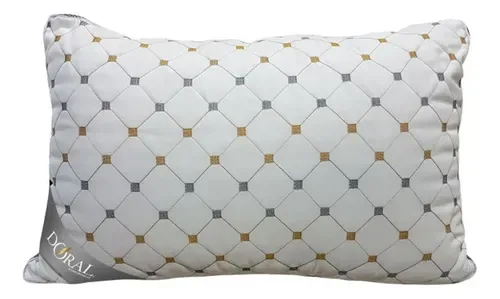 Almohada Pack 2 Fibra Poliéster Luxury Sweet Dreams Blanco
