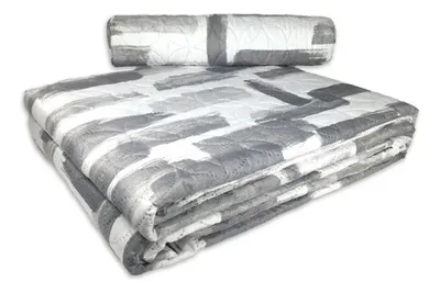 Quilt Reversible Da Vinci 2 Plazas Poliéster Coral Claro