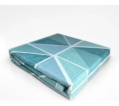 Set De Sábanas Micro Piel 2 Plazas Aterciopeladas Verde Oscuro