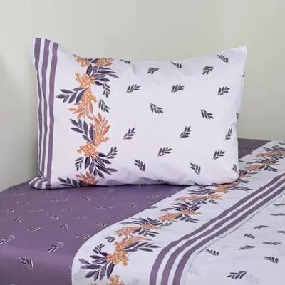 Set De Sábanas Estampadas 144 Hilos Algodón Poliéster Verde Oscuro