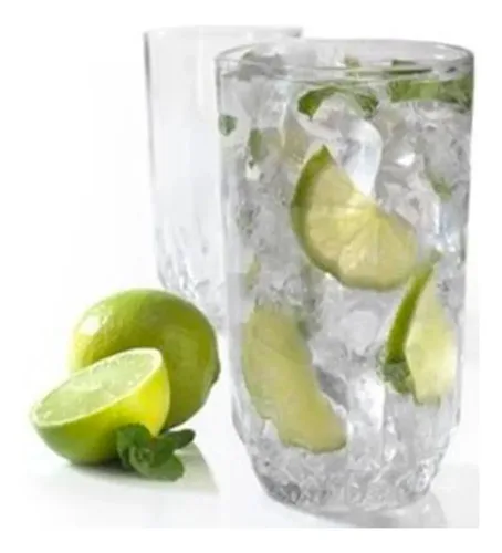 Set De Vasos Altos Vitta 330ml Vidrio