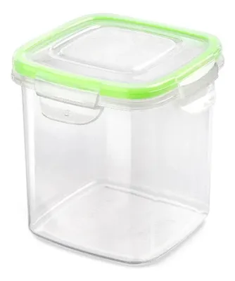 Contenedor Hermético Plástico 700ml Cuadrado
