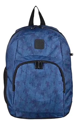 Mochila Escolar Coler 25l Impermeable Azul Coral Claro
