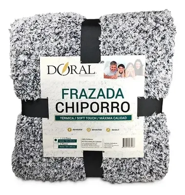 Frazada Térmica Chiporro Two Tones 200x200cm Coral Claro