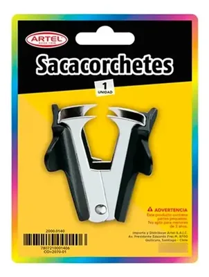 Sacacorchetes Metálico Profesional Artel