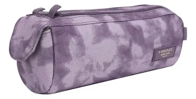 Estuche Escolar Tie Dye Lila Head Compartimentos Lila