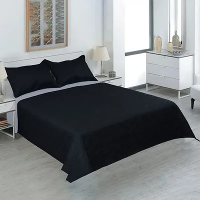 Quilt Hotpress Bicolor 2.5 Plazas Poliéster Coral Claro