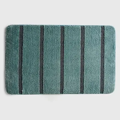 Piso De Baño Tuft Memory Poliéster Absorbente Coral Claro