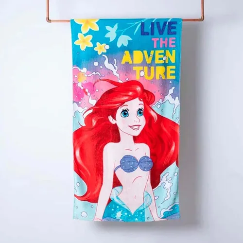 Toalla De Playa Algodón 75x150 Cm Jacquard Coral Claro