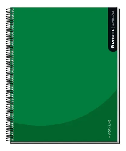 Cuaderno Espiral Workline 150 Hojas Tapa Dura Verde