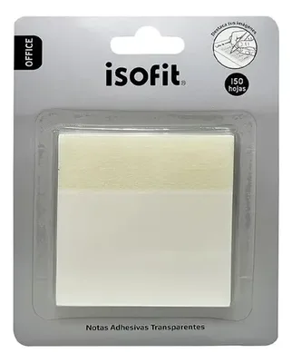 Notas Adhesivas Transparentes Isofit