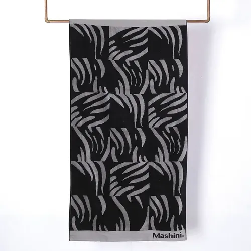 Toalla De Playa Jacquard Algodón 80x160cm Coral Claro