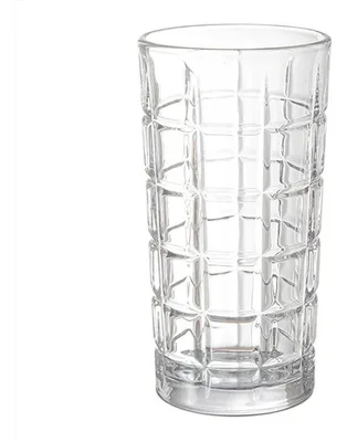 Set 6 Vasos Altos Glasgow Vidrio 380cc