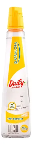 Endulzante Líquido Sucralosa 270ml Daily