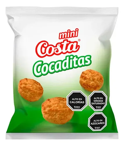Galleta Mini Cocaditas Costa 35gr Snack
