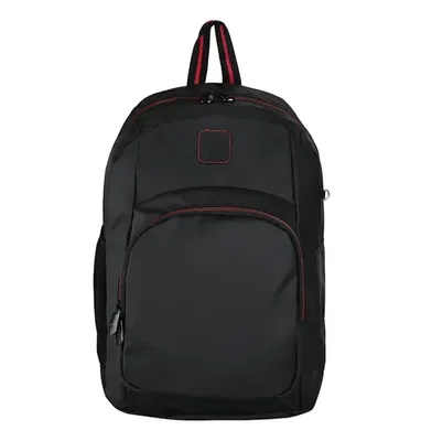 Mochila Escolar Coler 25l Acolchada Negra Negro Liso