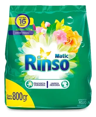 Detergente Polvo Matic Lirios Rosas Blancas
