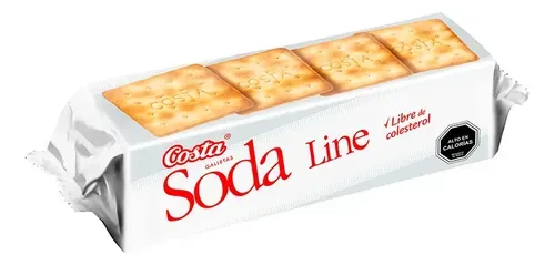 Galleta Soda Line 160gr Marca Costa