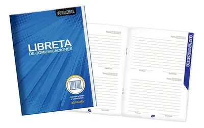 Libreta De Comunicaciones Escolar 82 Hojas
