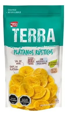 Plátanos Rústicos Snack Saludable Terra