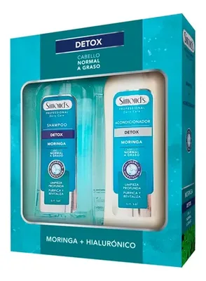 Estuche Shampoo Acondicionador Moringa Detox Capilar
