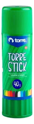 Barra Adhesiva Torre 40gr Lavable Multiuso