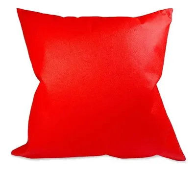 Cojín Tnt 45x45 Cm Poliéster Relleno Rojo
