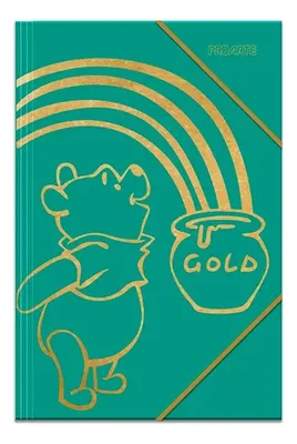 Carpeta Oficio Con Elástico Proarte Winnie Pooh Coral Claro