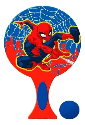Paleta De Madera Spiderman Marvel Playa