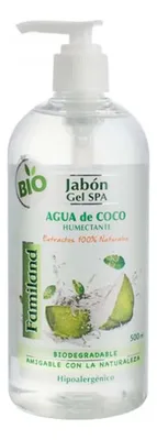 Jabón Líquido Agua De Coco 500ml Humectante