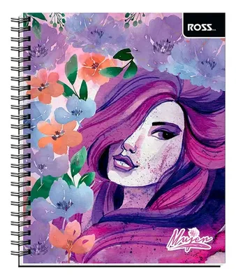 Cuaderno Universitario 100 Hojas Espiral Matemática Fucsia