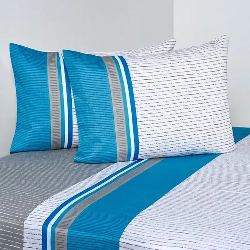 Set De Sábanas 144 Hilos Estampadas 2.5 Plazas