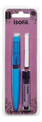 Portaminas Isofit 0.7mm Con Minas Y Gomas