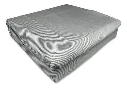 Set De Sábanas Microfibra 1.5 Plazas Estampadas Gris