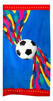 Toalla De Playa Velour Algodón 70x140cm