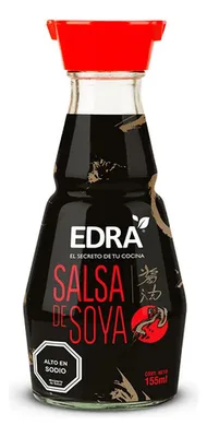 Salsa De Soya Edra 155cc Condimento Asiático