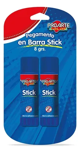 Pegamento En Barra Escolar Lavable 8gr