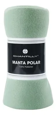 Manta De Polar 125x150 Cm Poliéster Suave Verde