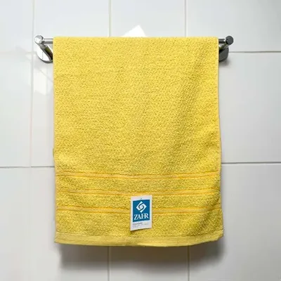 Toalla De Mano Algodón 100% Absorbente Amarillo