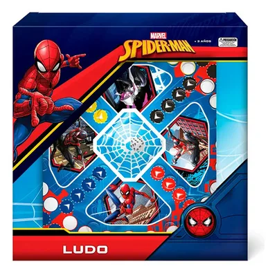 Juego De Ludo Spiderman Marvel Infantil