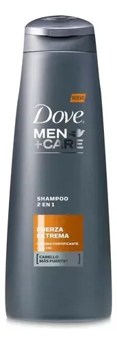 Shampoo 2 En 1 Dove Fuerza Extrema Cabello