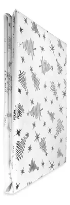 Mantel Rectangular Estampado Poliéster 150x210cm Blanco