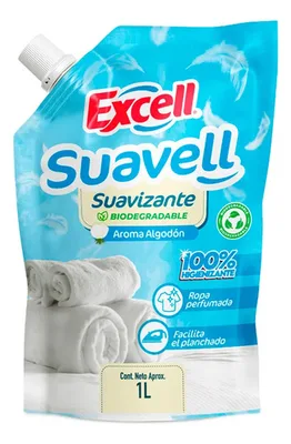 Suavizante De Ropa Suavell Algodón 1000ml