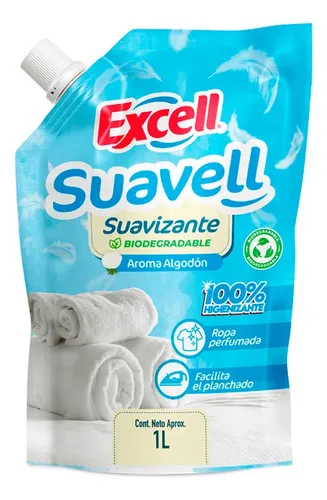 Suavizante De Ropa Suavell Algodón 1000ml