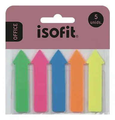 Notas Adhesivas Flechas Multicolor 5 Colores