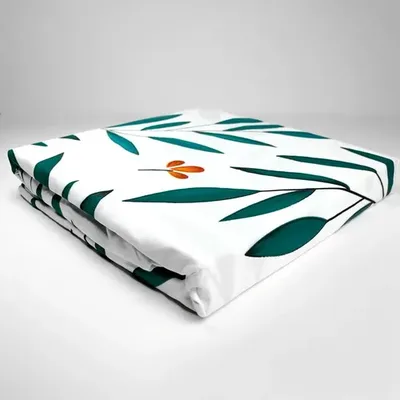 Set De Sábanas Micro Piel De Durazno 1.5 Plazas Verde Oscuro