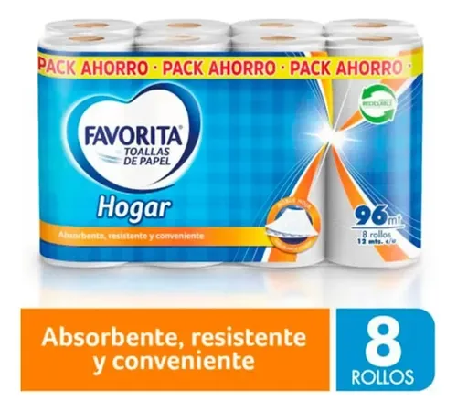 Toalla Papel Hogar Big Count Absorbente