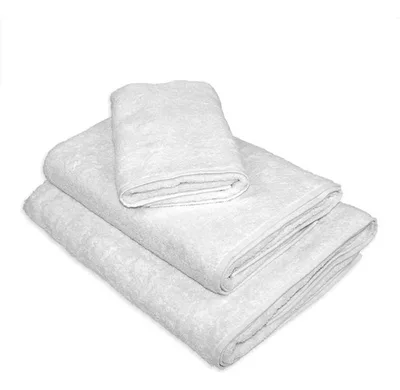 Toalla Hotelera Algodón 500 Grs Blanca